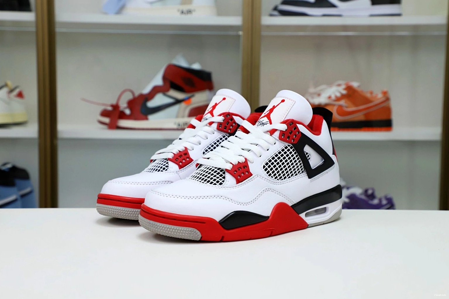 RED' 2012 RETRO JORDAN AIR 4 'FIRE 1030